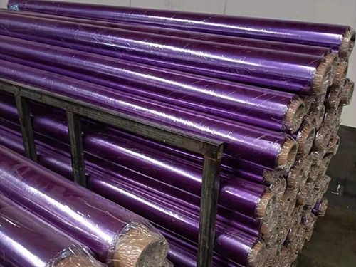 PVC紫色家具包装膜